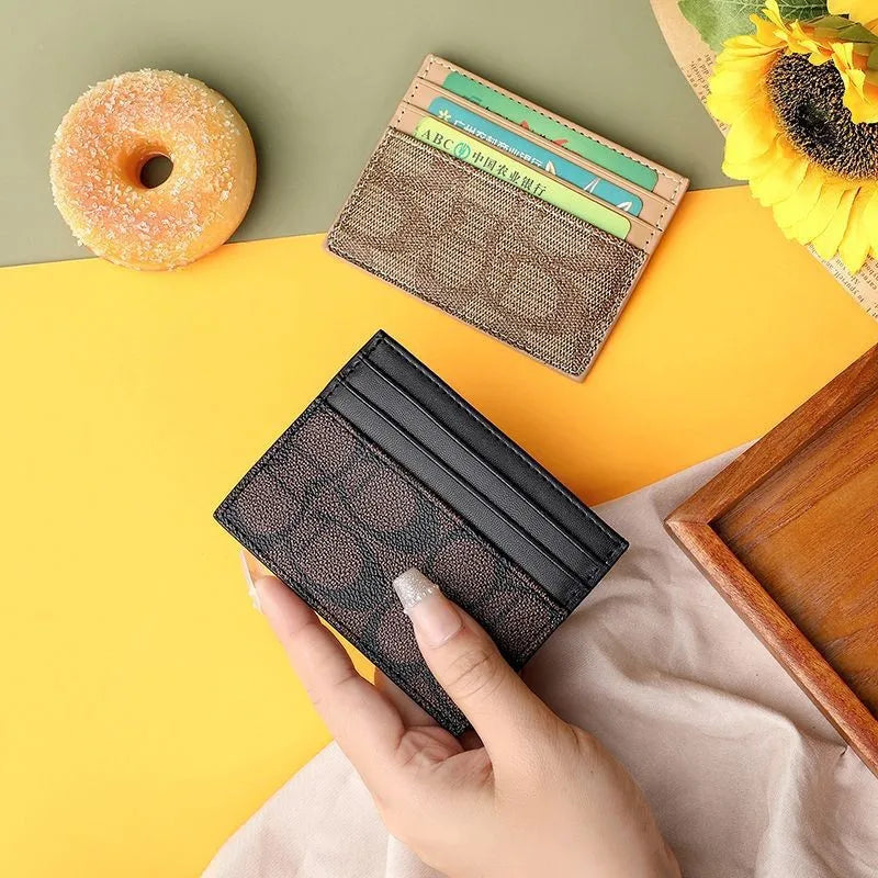 Luxury Design Multi-Function Wallet for Women Card Holder Geometric Pattern Unisex Short Keep Eye Catching