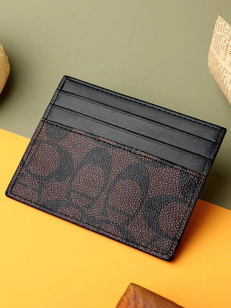 Luxury Design Multi-Function Wallet for Women Card Holder Geometric Pattern Unisex Short Keep Eye Catching