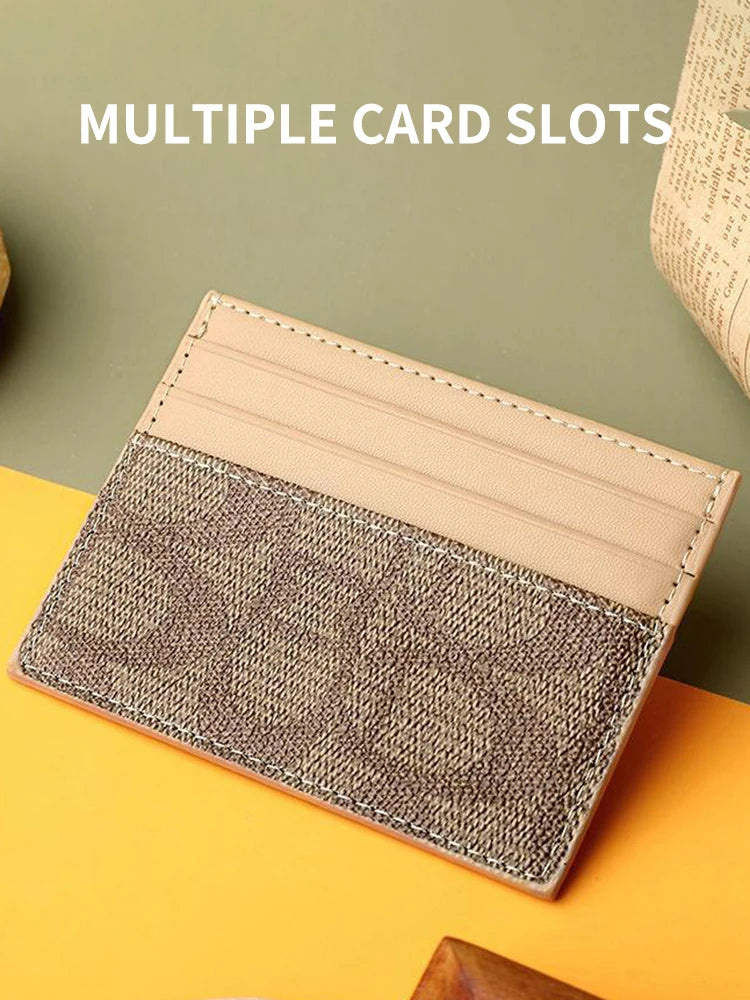 Luxury Design Multi-Function Wallet for Women Card Holder Geometric Pattern Unisex Short Keep Eye Catching