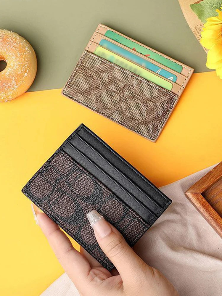 Luxury Design Multi-Function Wallet for Women Card Holder Geometric Pattern Unisex Short Keep Eye Catching