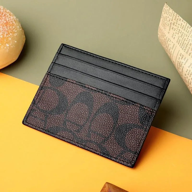 Luxury Design Multi-Function Wallet for Women Card Holder Geometric Pattern Unisex Short Keep Eye Catching