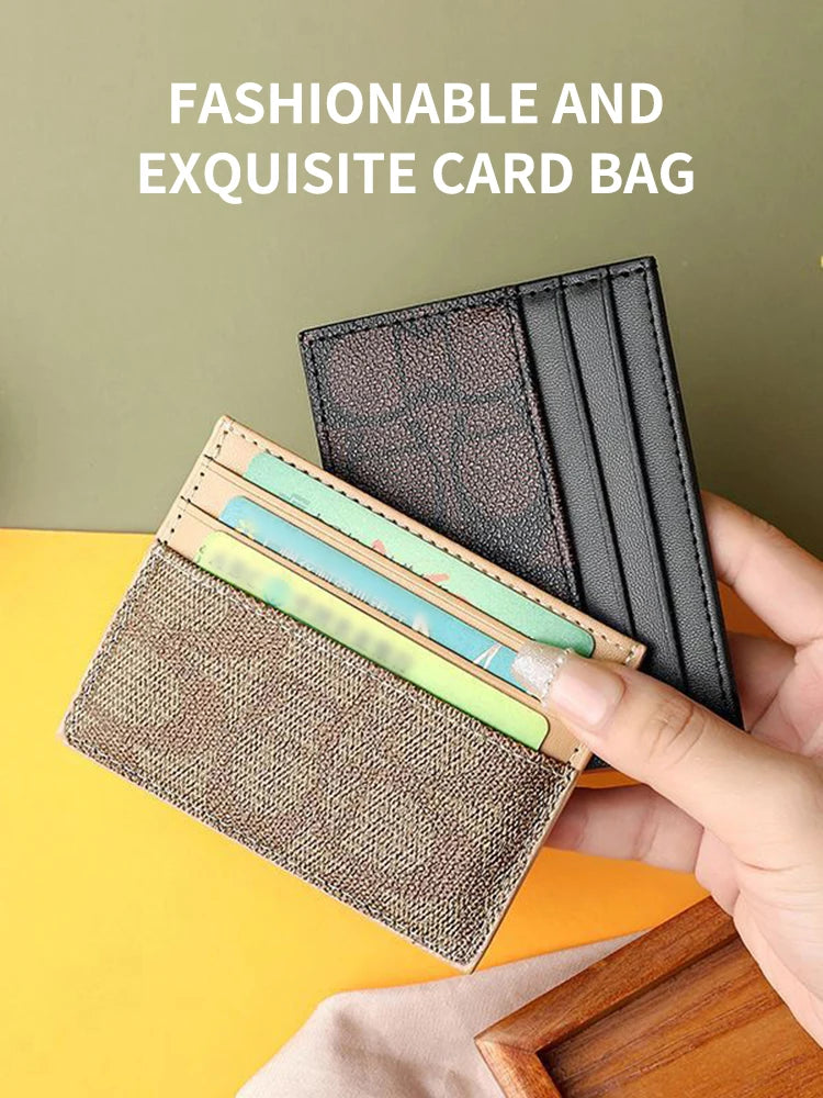 Luxury Design Multi-Function Wallet for Women Card Holder Geometric Pattern Unisex Short Keep Eye Catching
