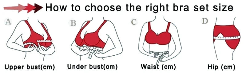 Sexy Women's Bra And Panties Set Lingerie